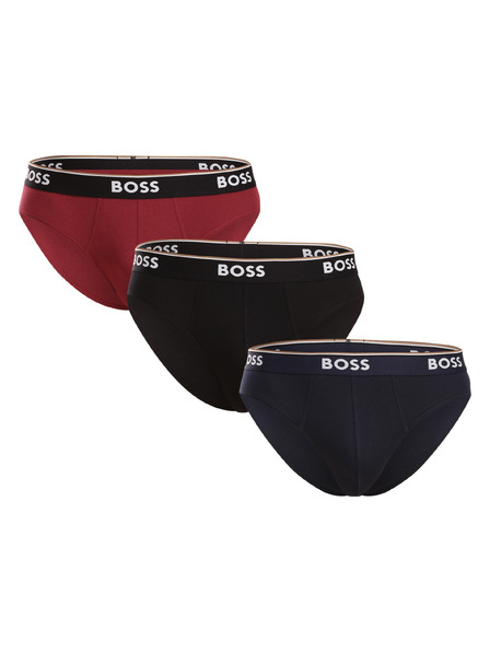 BOSS Sada tří - pánské slipy BOSS vícebarevné