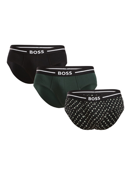 BOSS Sada tří - pánské slipy BOSS vícebarevné