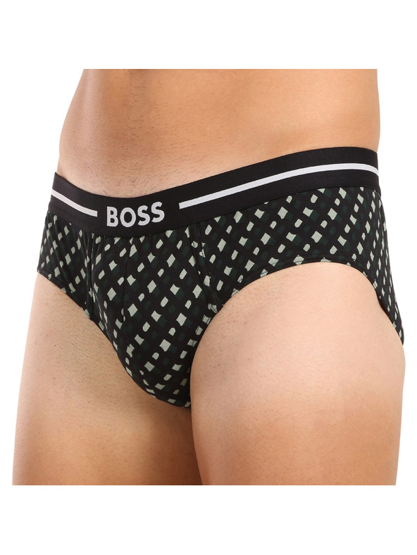 BOSS Sada tří - pánské slipy BOSS vícebarevné