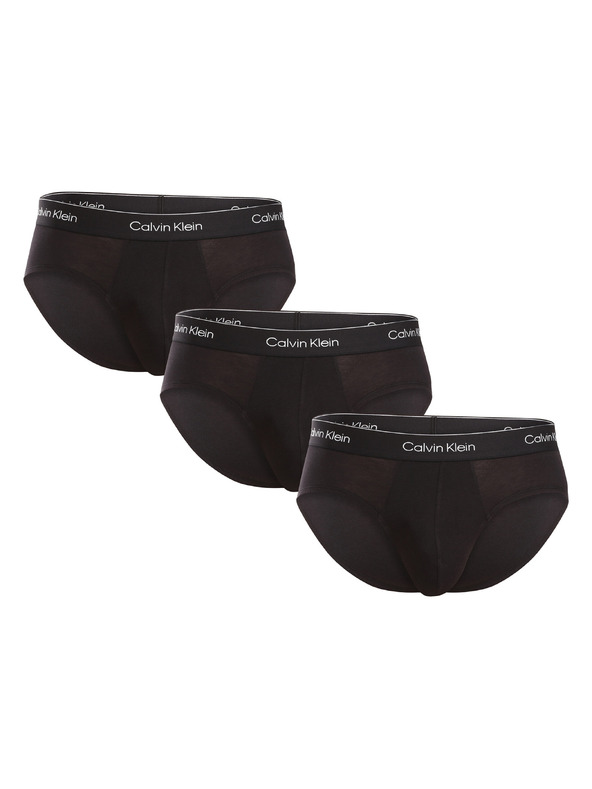 Calvin Klein Sada tří - pánské slipy Calvin Klein černé
