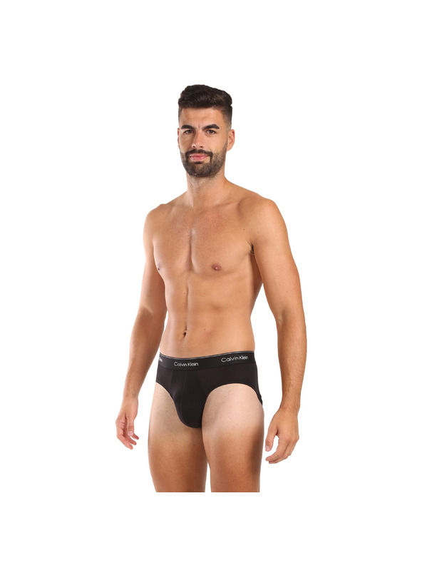 Calvin Klein Sada tří - pánské slipy Calvin Klein černé