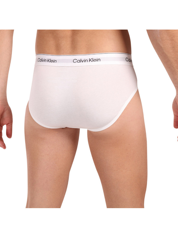 Calvin Klein Sada tří - pánské slipy Calvin Klein bílé