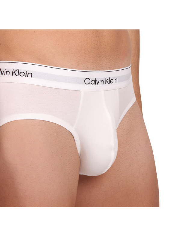 Calvin Klein Sada tří - pánské slipy Calvin Klein bílé