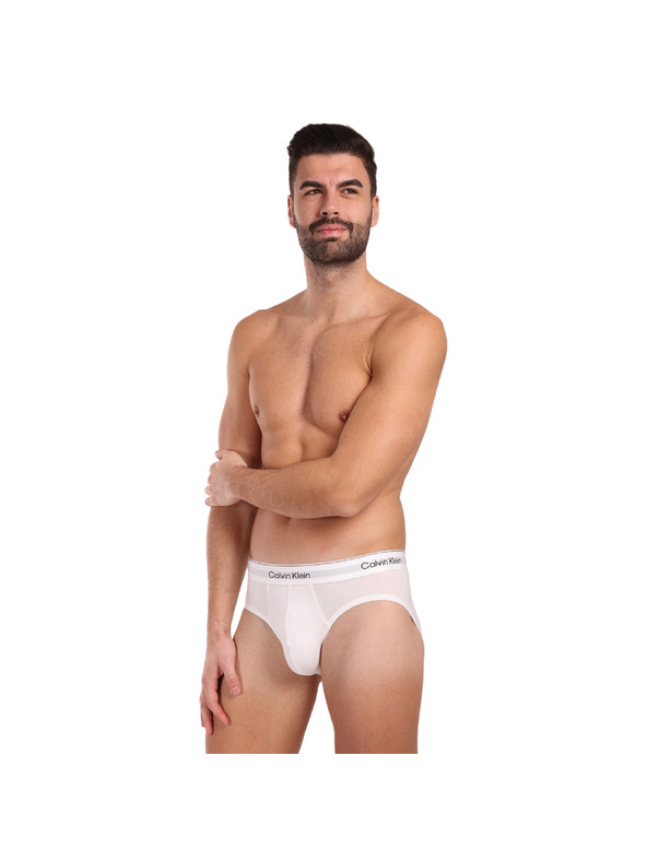 Calvin Klein Sada tří - pánské slipy Calvin Klein bílé