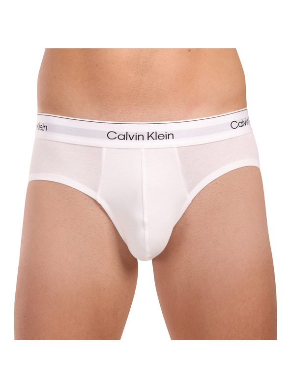 Calvin Klein Sada tří - pánské slipy Calvin Klein bílé