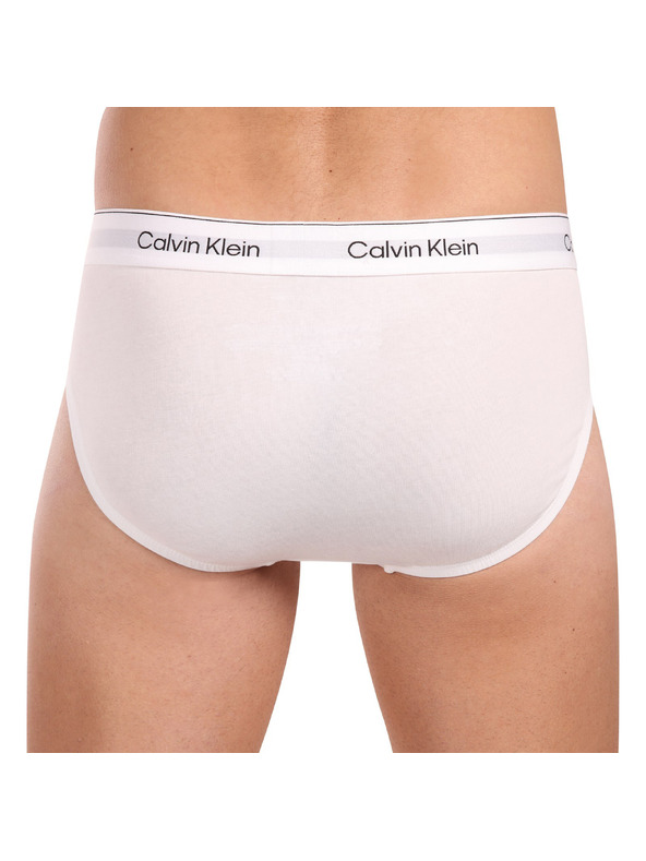 Calvin Klein Sada tří - pánské slipy Calvin Klein bílé