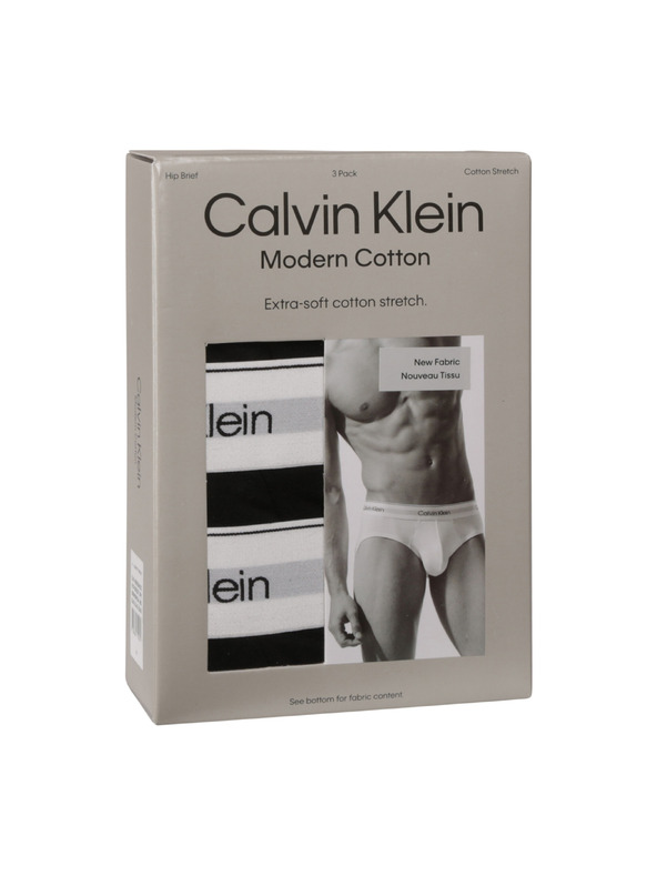 Calvin Klein Sada tří - pánské slipy Calvin Klein černé