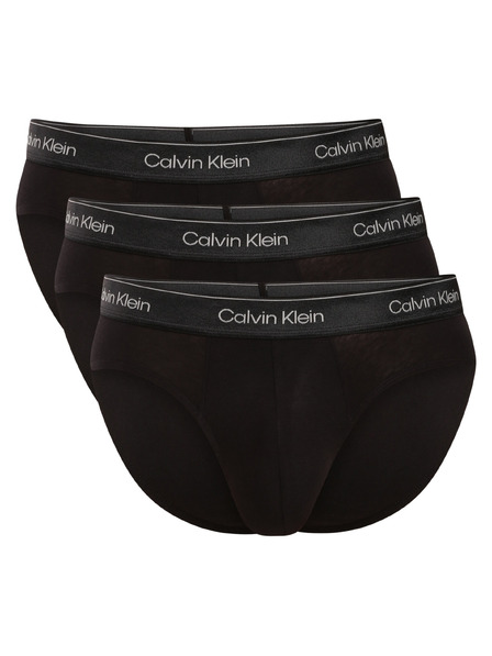 Calvin Klein Sada tří - pánské slipy Calvin Klein černé