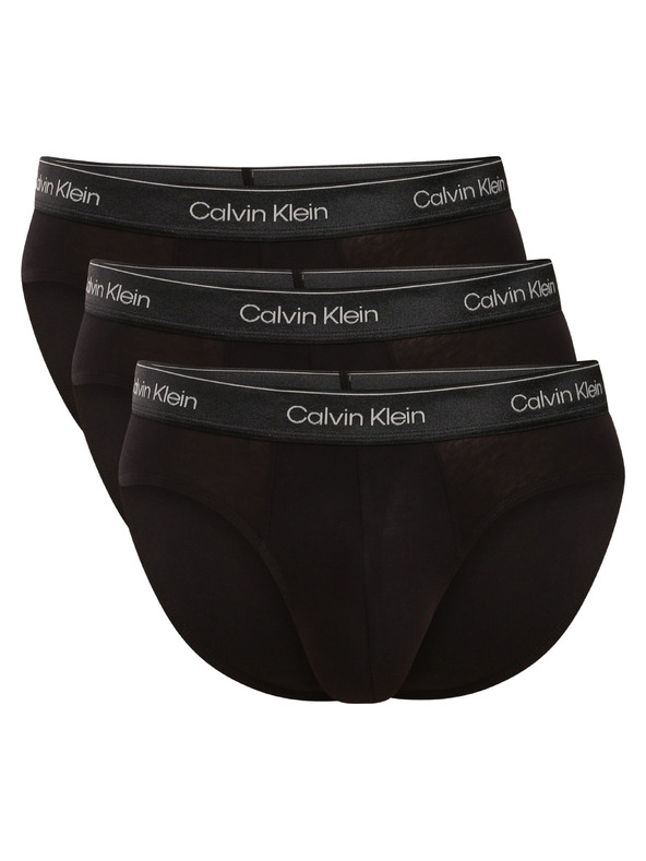 Calvin Klein Sada tří - pánské slipy Calvin Klein černé