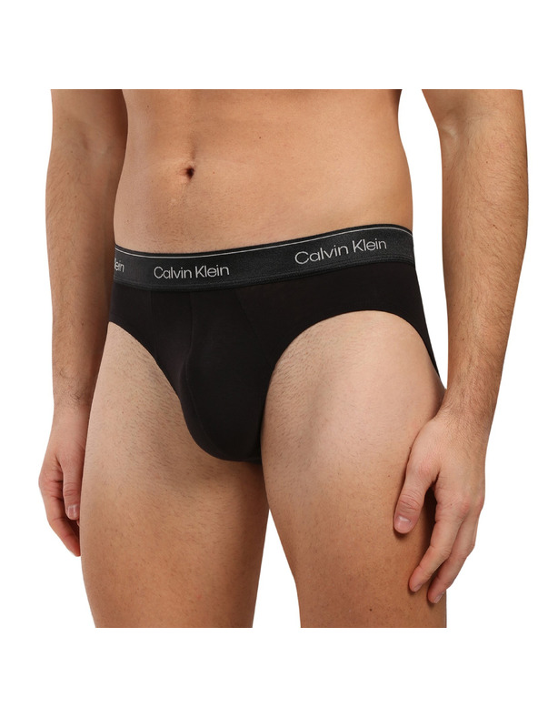 Calvin Klein Sada tří - pánské slipy Calvin Klein černé
