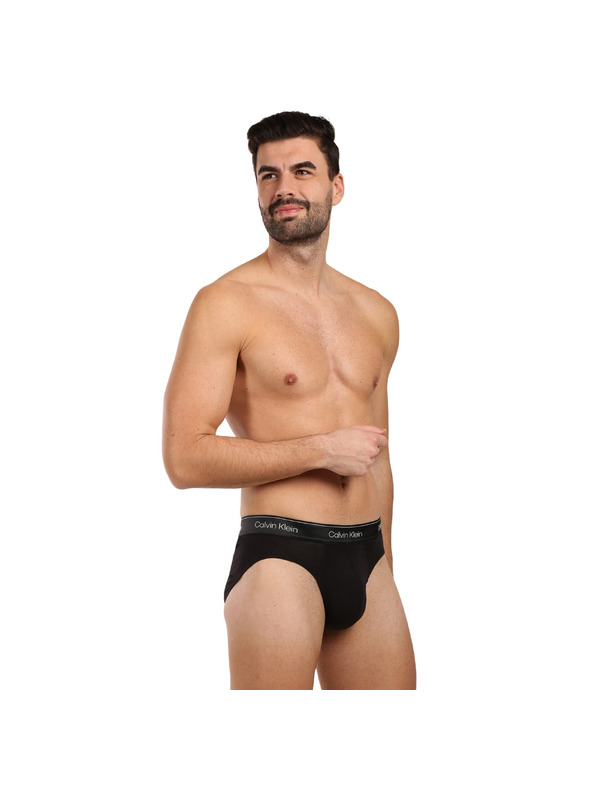 Calvin Klein Sada tří - pánské slipy Calvin Klein černé