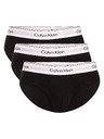 Calvin Klein Sada tří - pánské slipy Calvin Klein černé