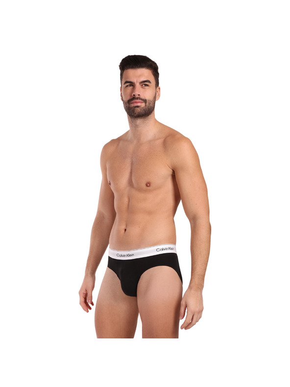 Calvin Klein Sada tří - pánské slipy Calvin Klein černé