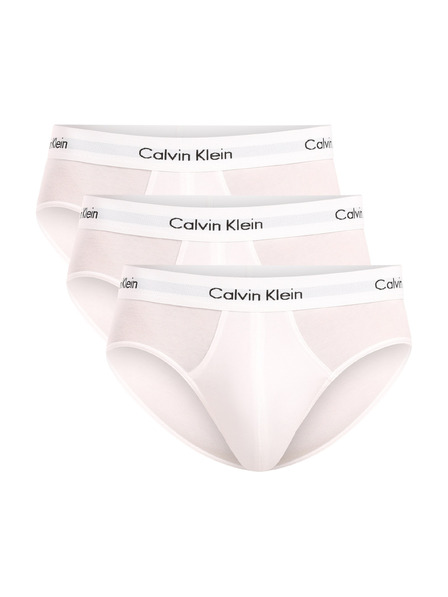Calvin Klein Sada tří - pánské slipy Calvin Klein bílé