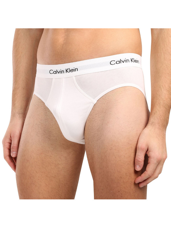 Calvin Klein Sada tří - pánské slipy Calvin Klein bílé