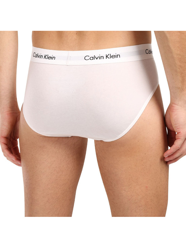 Calvin Klein Sada tří - pánské slipy Calvin Klein bílé