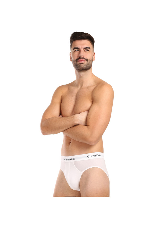 Calvin Klein Sada tří - pánské slipy Calvin Klein bílé