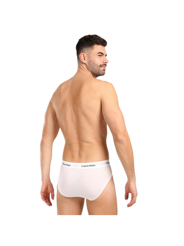 Calvin Klein Sada tří - pánské slipy Calvin Klein bílé