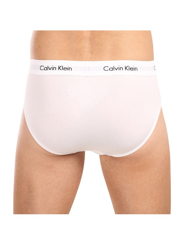 Calvin Klein Sada tří - pánské slipy Calvin Klein bílé