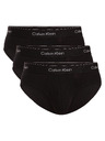 Calvin Klein Sada tří - pánské slipy Calvin Klein černé