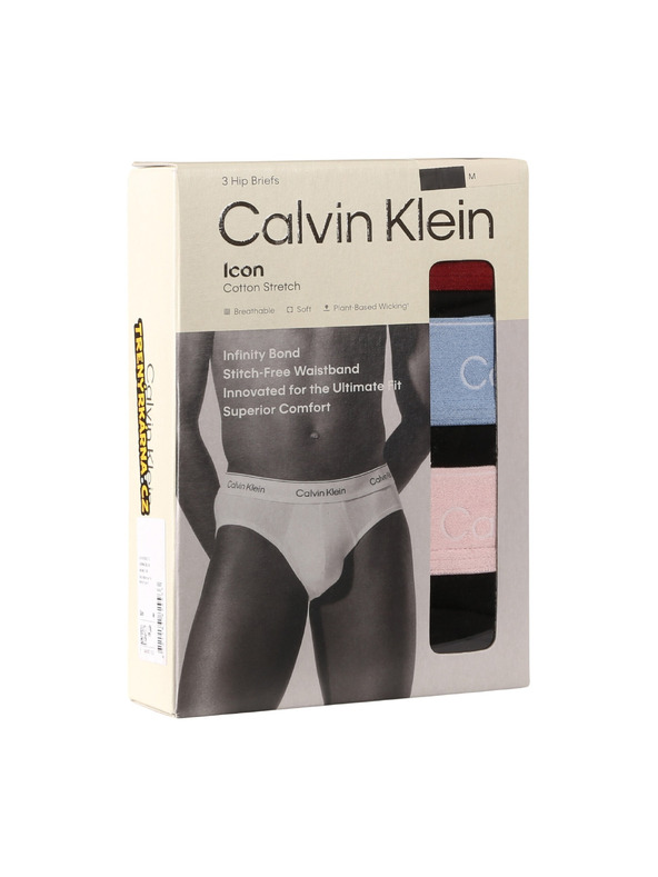 Calvin Klein Sada tří - pánské slipy Calvin Klein černé