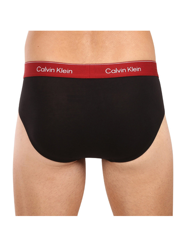Calvin Klein Sada tří - pánské slipy Calvin Klein černé