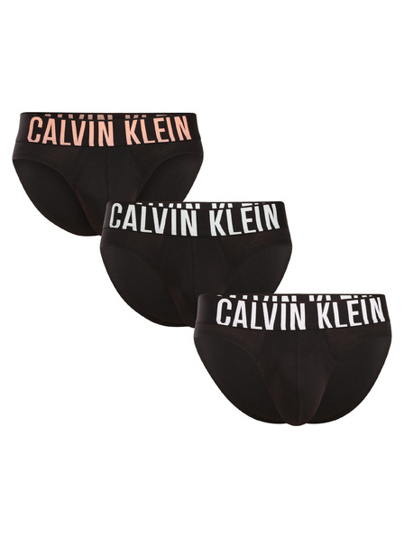Calvin Klein Sada tří - pánské slipy Calvin Klein černé