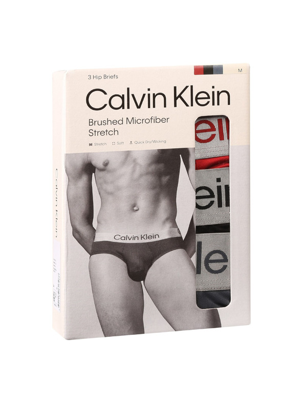 Calvin Klein Sada tří - pánské slipy Calvin Klein vícebarevné