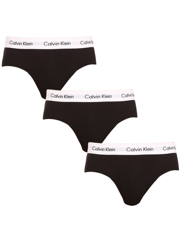 Calvin Klein Sada tří - pánské slipy Calvin Klein černé