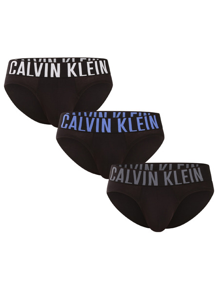 Calvin Klein Sada tří - pánské slipy Calvin Klein černé