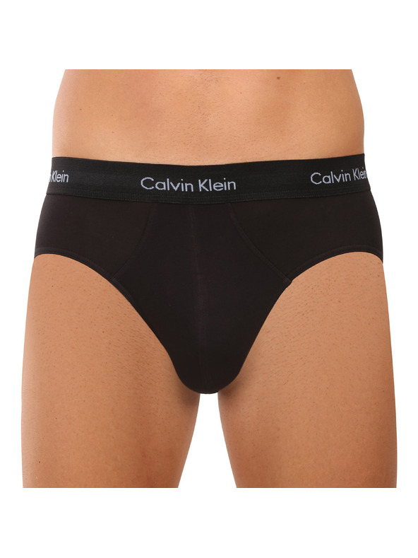 Calvin Klein Sada tří - pánské slipy Calvin Klein černé