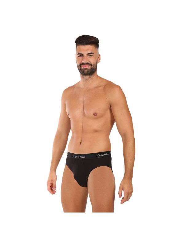 Calvin Klein Sada tří - pánské slipy Calvin Klein černé