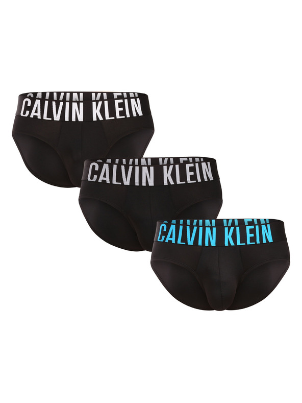 Calvin Klein Sada tří - pánské slipy Calvin Klein černé