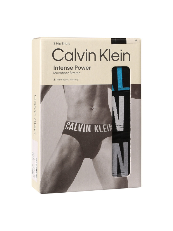 Calvin Klein Sada tří - pánské slipy Calvin Klein černé