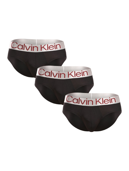 Calvin Klein Sada tří - pánské slipy Calvin Klein černé