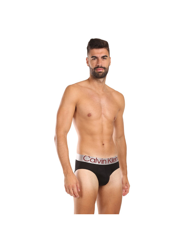 Calvin Klein Sada tří - pánské slipy Calvin Klein černé