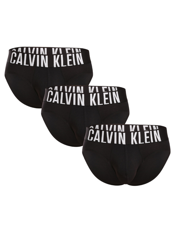 Calvin Klein Sada tří - pánské slipy Calvin Klein černé