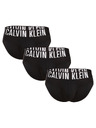 Calvin Klein Sada tří - pánské slipy Calvin Klein černé
