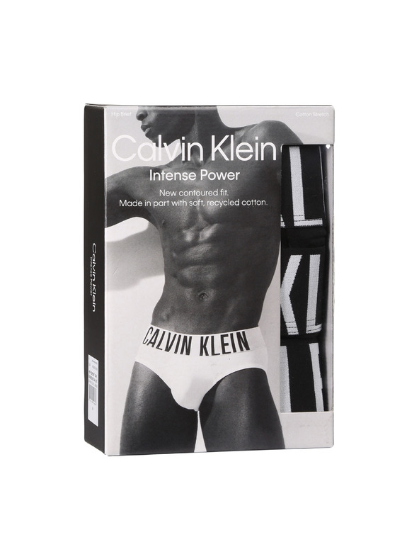 Calvin Klein Sada tří - pánské slipy Calvin Klein černé
