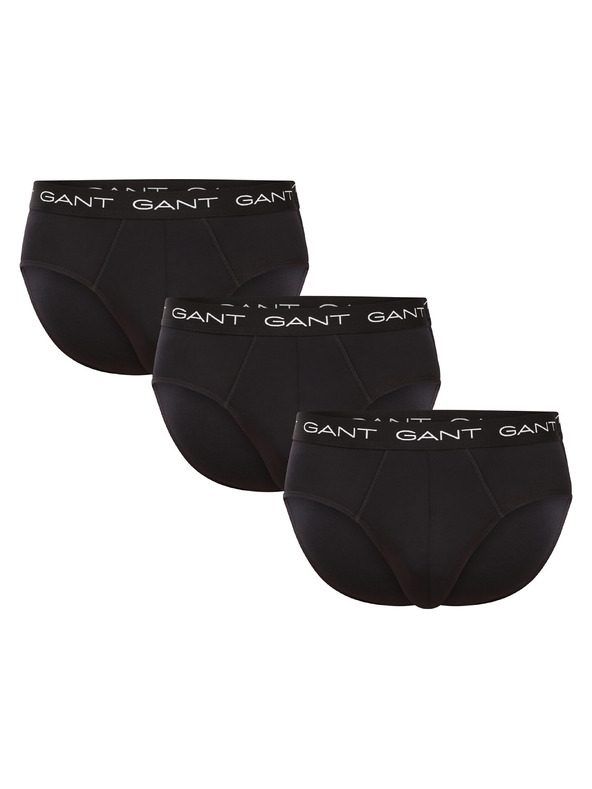 Gant Sada tří - pánské slipy Gant černé