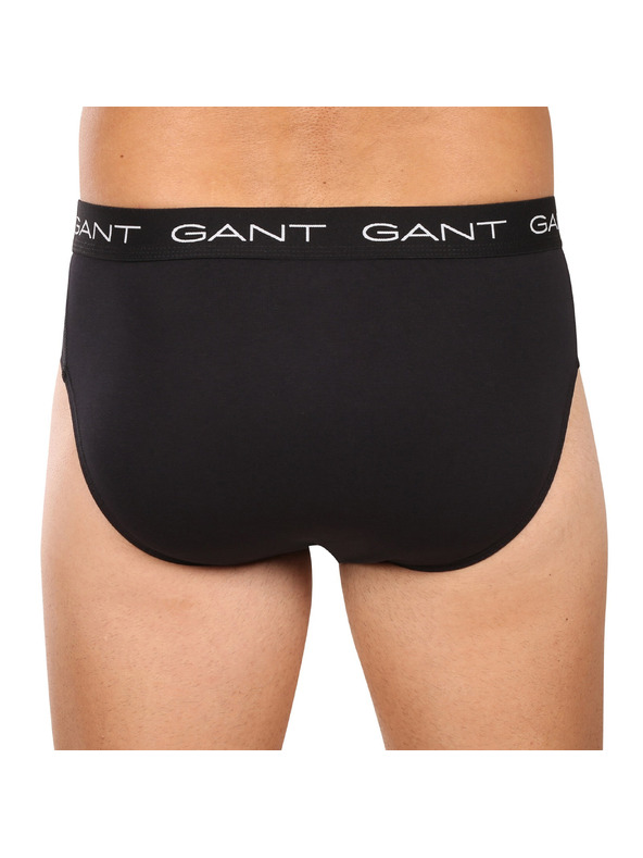 Gant Sada tří - pánské slipy Gant černé