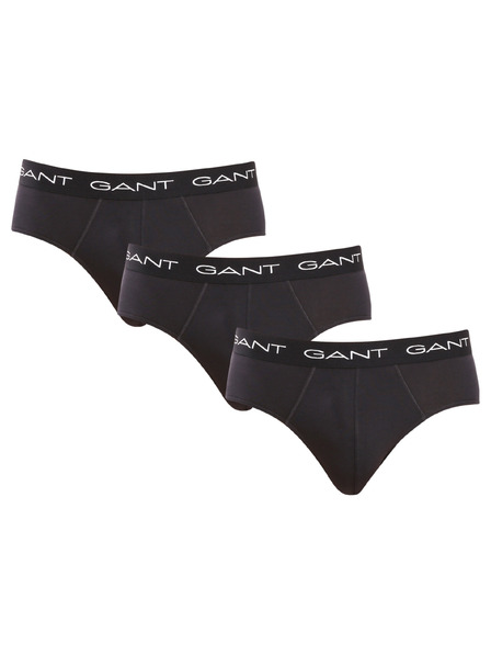 Gant Sada tří - pánské slipy Gant černé