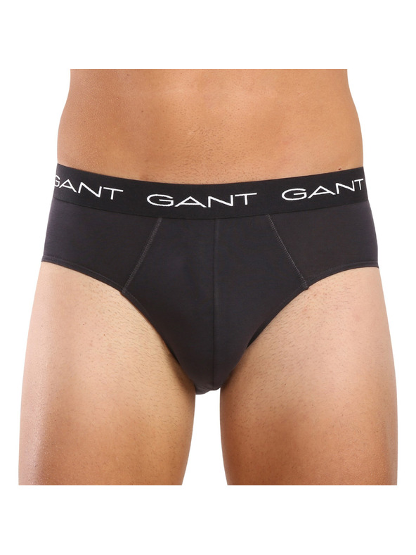 Gant Sada tří - pánské slipy Gant černé