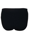 gino Pánské bezešvé slipy Gino bamboo black
