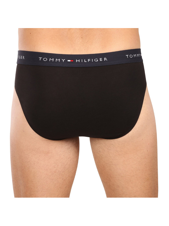 Tommy Hilfiger Sada tří - pánské slipy Tommy Hilfiger černé