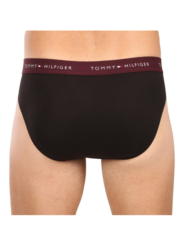 Tommy Hilfiger Sada tří - pánské slipy Tommy Hilfiger černé