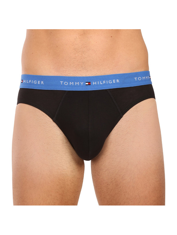 Tommy Hilfiger Sada tří - pánské slipy Tommy Hilfiger černé
