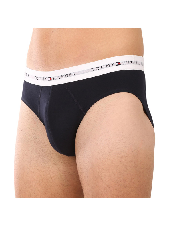 Tommy Hilfiger Sada tří - pánské slipy Tommy Hilfiger černé