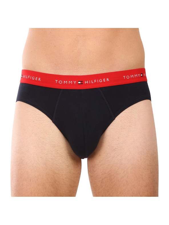 Tommy Hilfiger Sada tří - pánské slipy Tommy Hilfiger černé