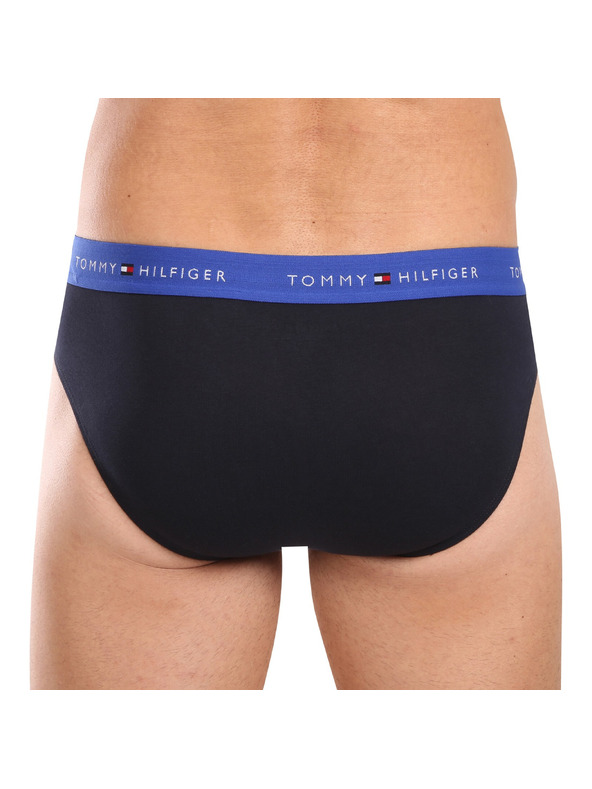 Tommy Hilfiger Sada tří - pánské slipy Tommy Hilfiger tmavě modré